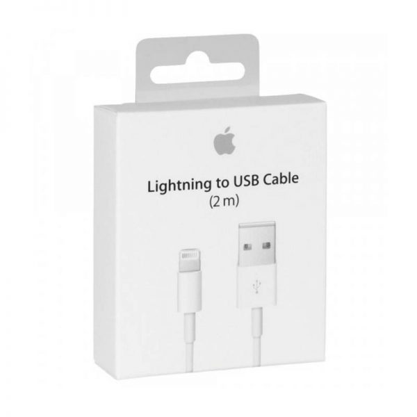 کابل اپل ۲متری لایتنینگ به Apple Lightning to USB Cable MD819ZM/A 2m USB