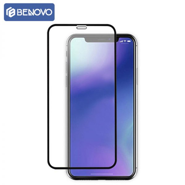 صفحه نمایش شیشه ای تمام چسب و تمام صفحه آیفون Glass Benovo Apple iphone