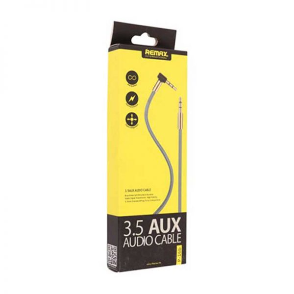 کابل AUX انتقال صدا فلزی Remax P16 3.5mm AUX Cable 1m