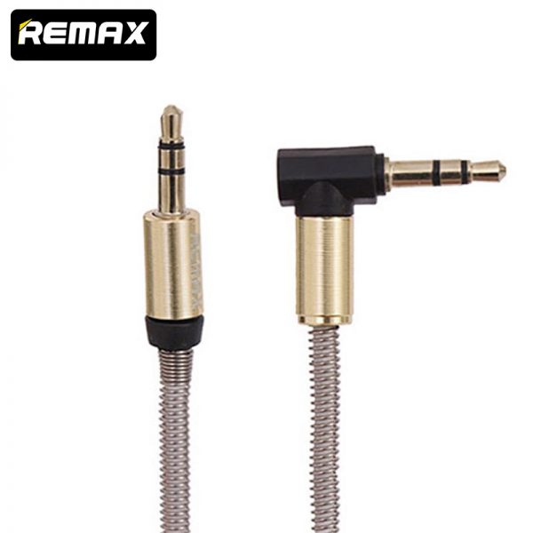 کابل AUX انتقال صدا فلزی Remax P16 3.5mm AUX Cable 1m