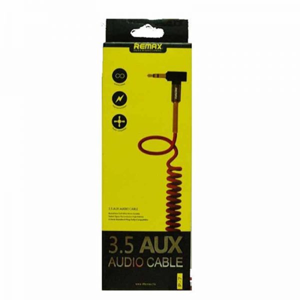 کابل AUX انتقال صدا Remax P7 3.5mm AUX Cable 1m