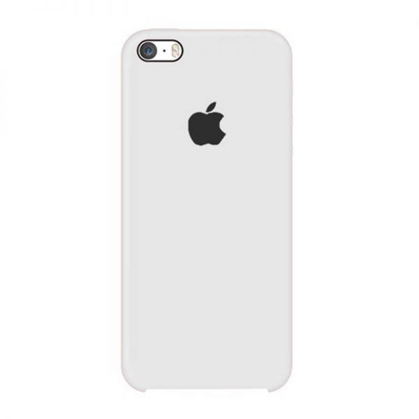 قاب سیلیکونی آیفون iPhone 5/5S/5SE Silicone Case 5/5S/5SE سفید