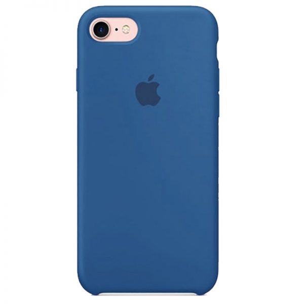 قاب سیلیکونی آیفون iPhone 7/8 Silicone Case 7/8 آبی