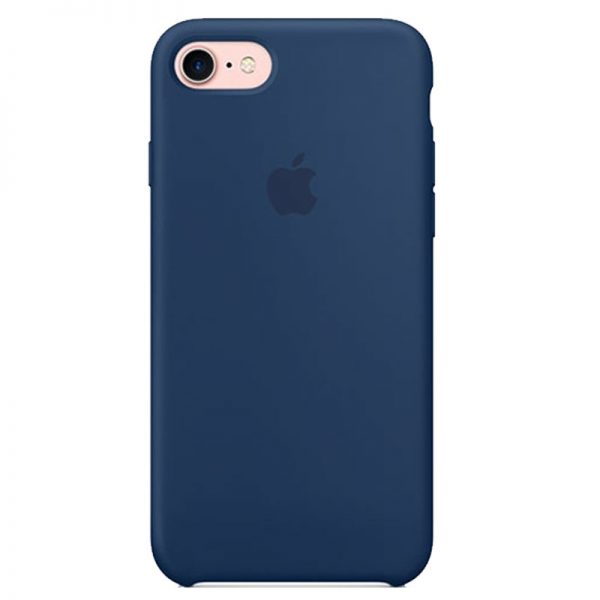 قاب سیلیکونی آیفون iPhone 7/8 Silicone Case 7/8 آبی نفتی