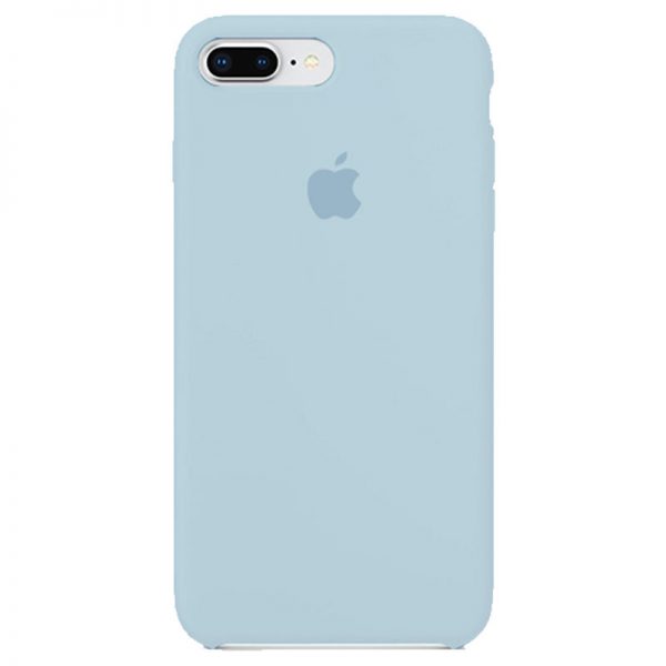 قاب سیلیکونی آیفون 7/8 پلاس iPhone 7/8 Plus Silicone Case H آبی کم رنگ