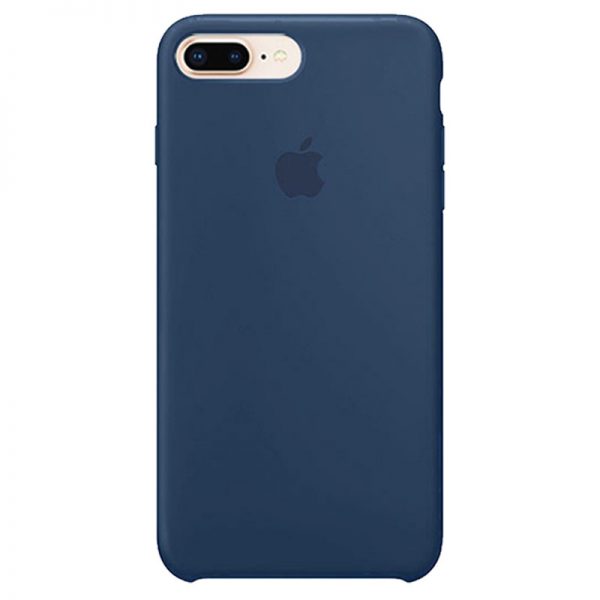 قاب سیلیکونی آیفون 7/8 پلاس iPhone 7/8 Plus Silicone Case H آبی نفتی