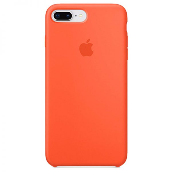 قاب سیلیکونی آیفون 7/8 پلاس iPhone 7/8 Plus Silicone Case H نارنجی