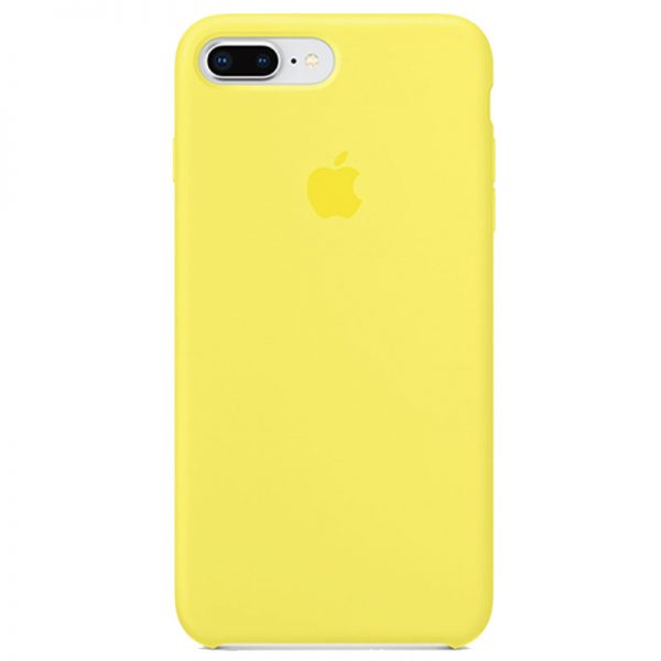 قاب سیلیکونی آیفون 7/8 پلاس iPhone 7/8 Plus Silicone Case H زرد