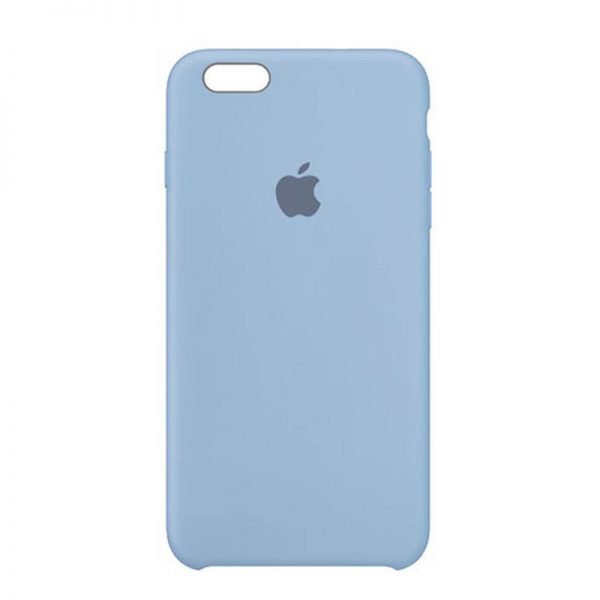 قاب سیلیکونی آیفون iPhone 6/6S Silicone Case 6/6S آبی اسمانی