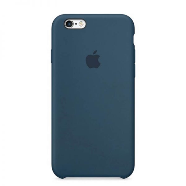 قاب سیلیکونی آیفون iPhone 6/6S Silicone Case 6/6S آبی نفتی