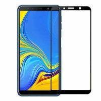 محافظ صفحه نمایش شیشه ای گلس سامسونگ A750 / A7 2018 تمام چسب و تمام صفحه Full Glass Screen Protector Samsung Galaxy A40