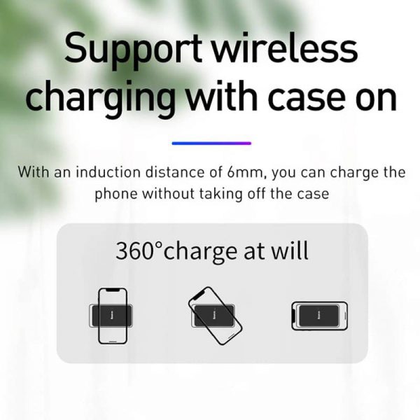 وایرلس شارژر بیسوس Baseus LXWCD01B Wireless Charger