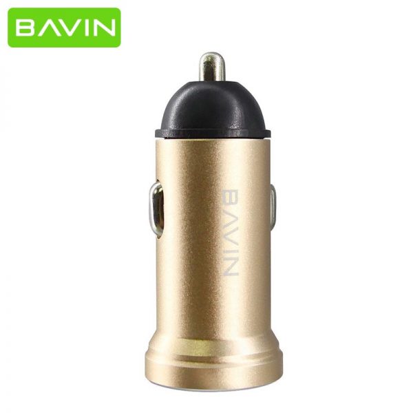 شارژر فندکی فست شارژ باوین BAVIN PC362 QC3.0 USB CAR CHARGER