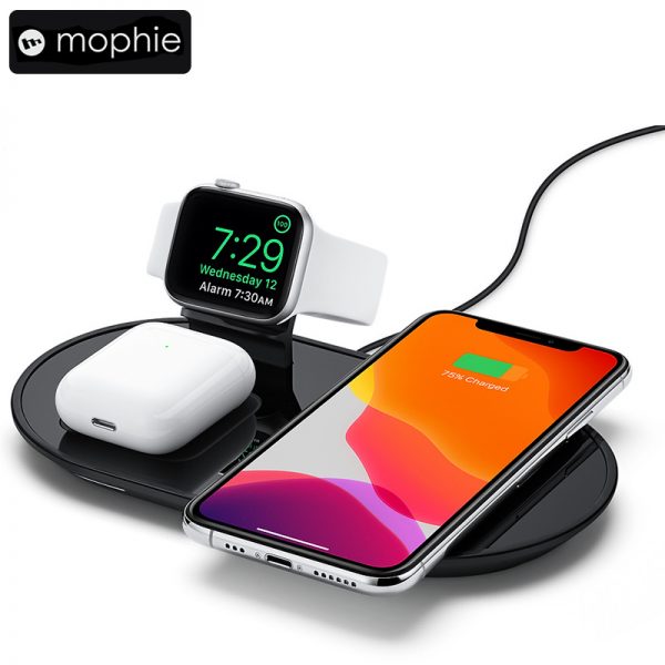 شارژر وایرلس سه کاره موفی mophie 3-in-1 wireless charging pad