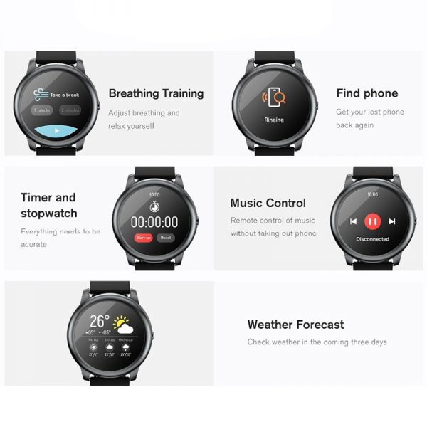 ساعت هوشمند هایلو شیائومی Xiaomi Haylou LS05 Solar Smartwatch