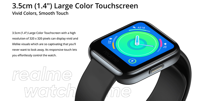 ساعت هوشمند ریلمی Realme Smartwatch گلوبال
