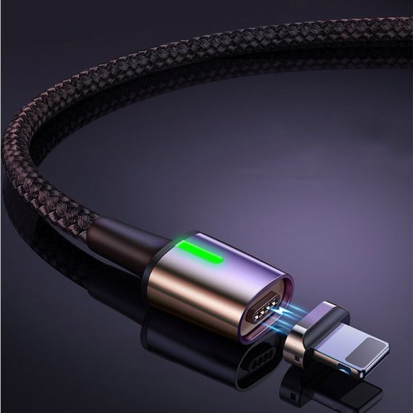 کابل مگنتی سه سر بیسوس Baseus Zinc Magnetic Cable Kit TZCAXC-A01