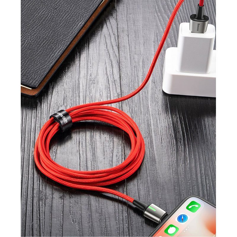کابل مگنتی سه سر بیسوس Baseus Zinc Magnetic Cable Kit TZCAXC-A01