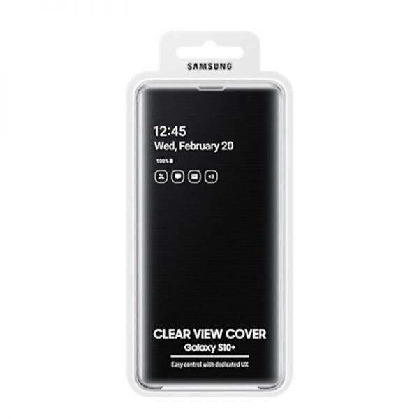 کیف هوشمند اصلی سامسونگ Samsung S10 Plus Clear View Cover