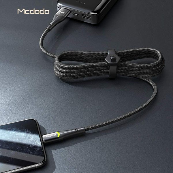 کابل شارژ لایتنینگ مک دودو Mcdodo CA7840 LED Switching Lightning Cable