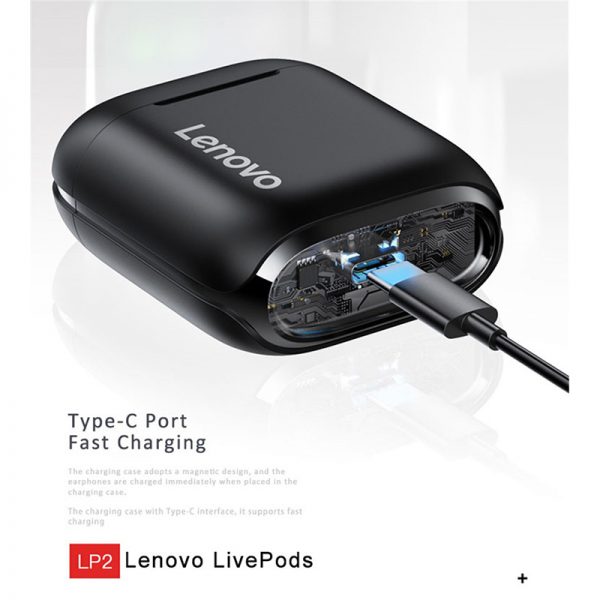 هندزفری بلوتوث لنوو Lenovo LivePods LP2 Wireless Handsfree