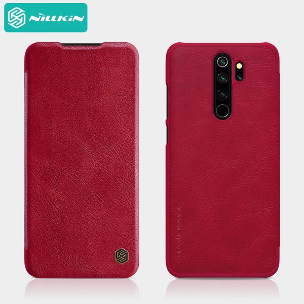 کیف چرمی نیلکین شیائومی Nillkin Qin Leather Case Xiaomi Redmi Note 8 Pro