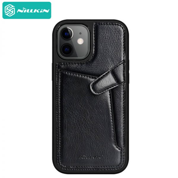 قاب چرمی نیلکین آيفون ۱۲ مینی Nillkin iPhone 12 Mini Aoge Leather Case