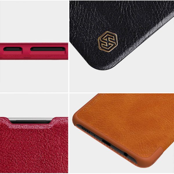 کیف چرمی نیلکین سامسونگ Nillkin Qin Leather Case Samsung A21S