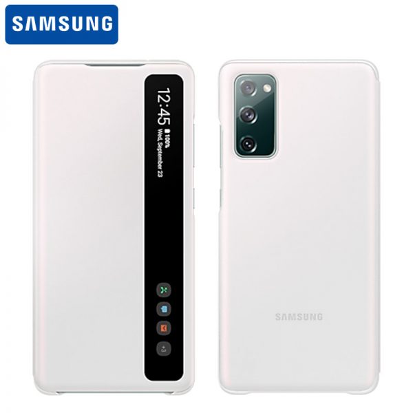 کیف هوشمند اصلی سامسونگ Samsung Galaxy S20 FE / S20 Fe 5G Smart Clear View Cover