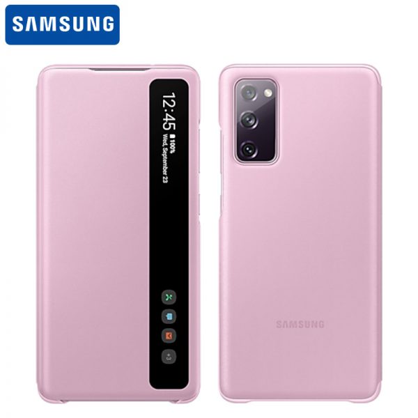 کیف هوشمند اصلی سامسونگ Samsung Galaxy S20 FE / S20 Fe 5G Smart Clear View Cover