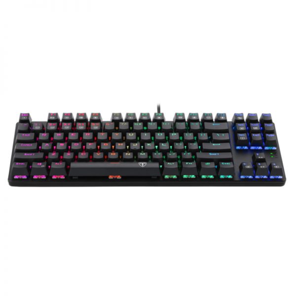 کیبورد سیمی گیمینگ کیبورد سیمی گیمینگ T-Dagger Bora T-TGK315 Gaming Mechanical Keyboard RGB Backlighting