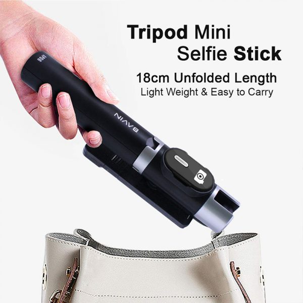 مونوپاد و سه پایه باوین BAVIN AP-05 Selfie Stick Monopod Bluetooth Phone Holder