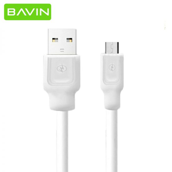 کابل شارژ و انتقال داده لایتنینگ باوین Bavin CB-130 Micro USB Cable 2m