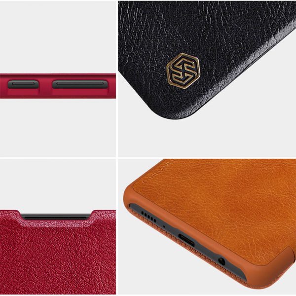 کیف چرمی نیلکین سامسونگ Samsung Galaxy A42 Nillkin Qin Leather Case