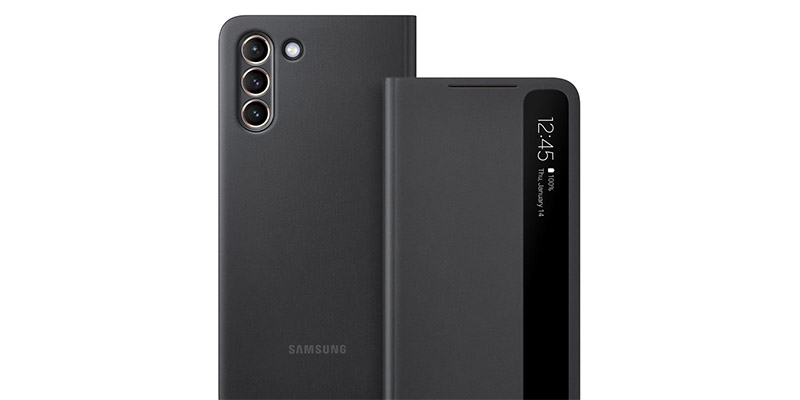 کیف هوشمند اصلی سامسونگ Samsung Galaxy S21 Plus Smart Clear View Cover