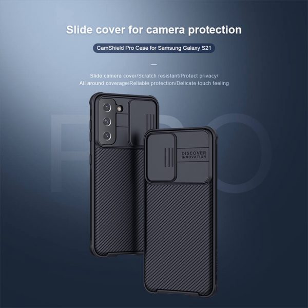 قاب محافظ نیلکین سامسونگ Samsung Galaxy S21 Nillkin CamShield Pro Case