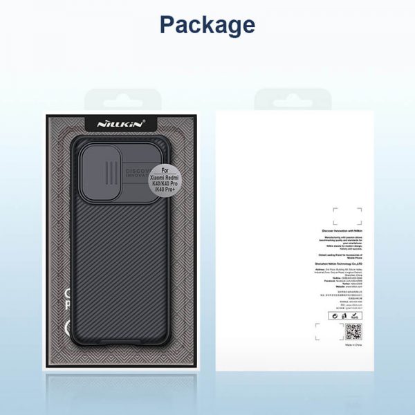 قاب محافظ نیلکین شیائومی Nillkin CamShield Pro Case Xiaomi Redmi K40, K40 Pro, K40 Pro Plus