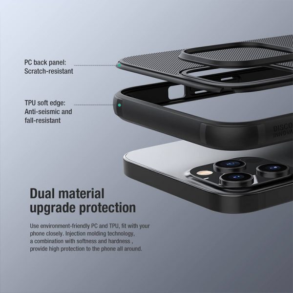 قاب محافظ مگنتی نیلکین آیفون Nillkin Super Frosted Shield Pro Magnetic Apple iPhone 12 Pro Max