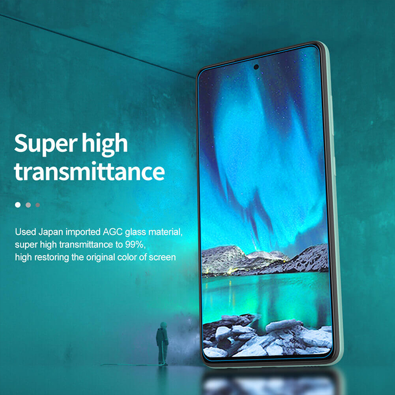 محافظ صفحه شیشه ای نیلکین سامسونگ Samsung Galaxy A52 4G, A52 5G Nillkin H+ Pro