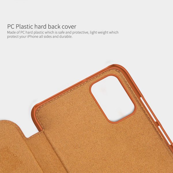 کیف چرمی نیلکین شیائومی Xiaomi Poco M3 Nillkin Qin Leather Case