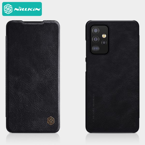 کیف چرمی نیلکین سامسونگ Samsung Galaxy A52 4G , A52 5G Nillkin Qin Leather Case