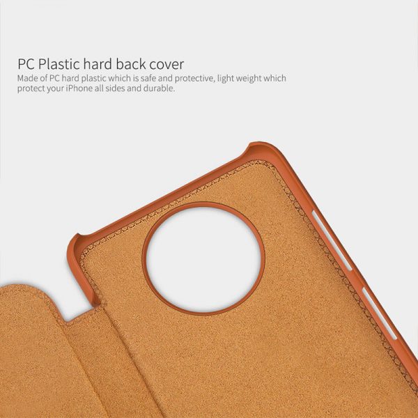 کیف چرمی نیلکین شیائومی Xiaomi Poco X3 / Poco X3 NFC Nillkin Qin Leather Case