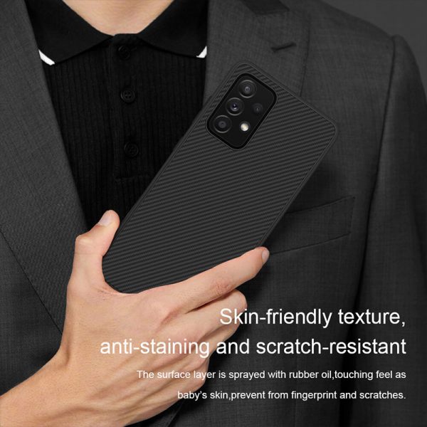 قاب فیبر کربنی نیلکین سامسونگ Samsung Galaxy A52 5G , A52 4G Nillkin Synthetic Fiber