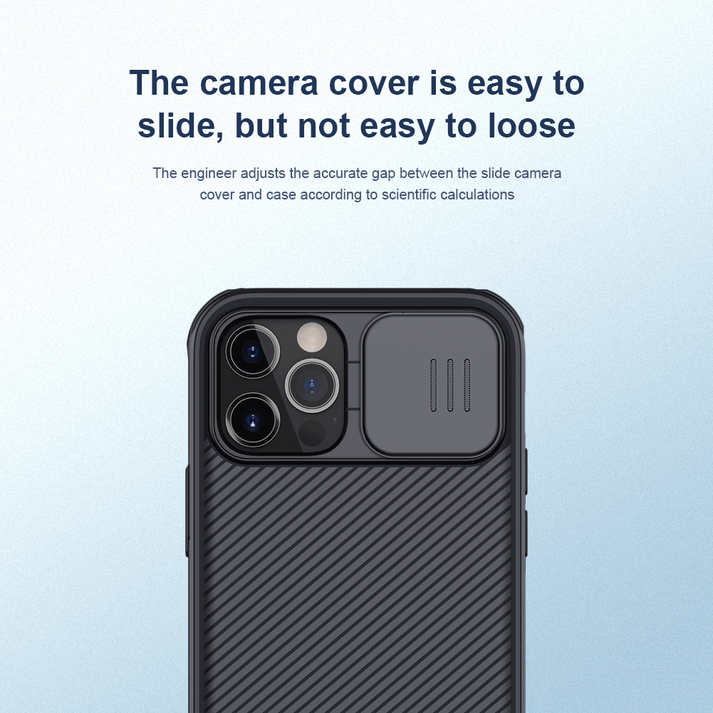 قاب محافظ دوربین آیفون ۱۲ - ۱۲ پرو Nillkin Apple iPhone 12 - 12 Pro CamShield Pro Case