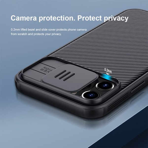 قاب محافظ دوربین آیفون ۱۲ - ۱۲ پرو Nillkin Apple iPhone 12 - 12 Pro CamShield Pro Case