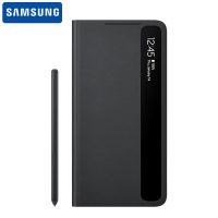 کیف هوشمند اصلی سامسونگ به همراه قلم Samsung Galaxy S21 Ultra Smart Clear View Cover with S-Pen