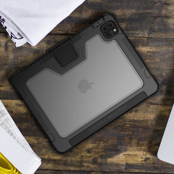 کیف چرمی هوشمند نیلکین آیپد Apple iPad Pro 11 2020 Nillkin Bumper Leather