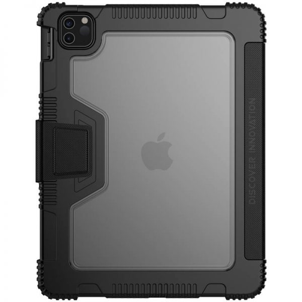 کیف چرمی هوشمند نیلکین آیپد Apple iPad Pro 11 2020 Nillkin Bumper Leather