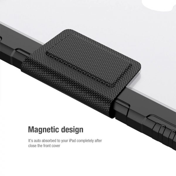کیف چرمی هوشمند نیلکین آیپد Nillkin Bumper Leather cover case Pro for Apple iPad Pro 12.9 (2021), iPad Pro 12.9 (2020)