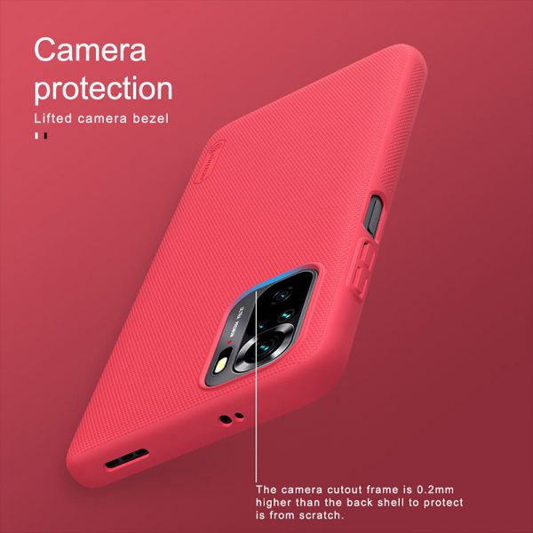 قاب محافظ نیلکین شیائومی Nillkin Super Frosted Shield Xiaomi Redmi Note 10 4G